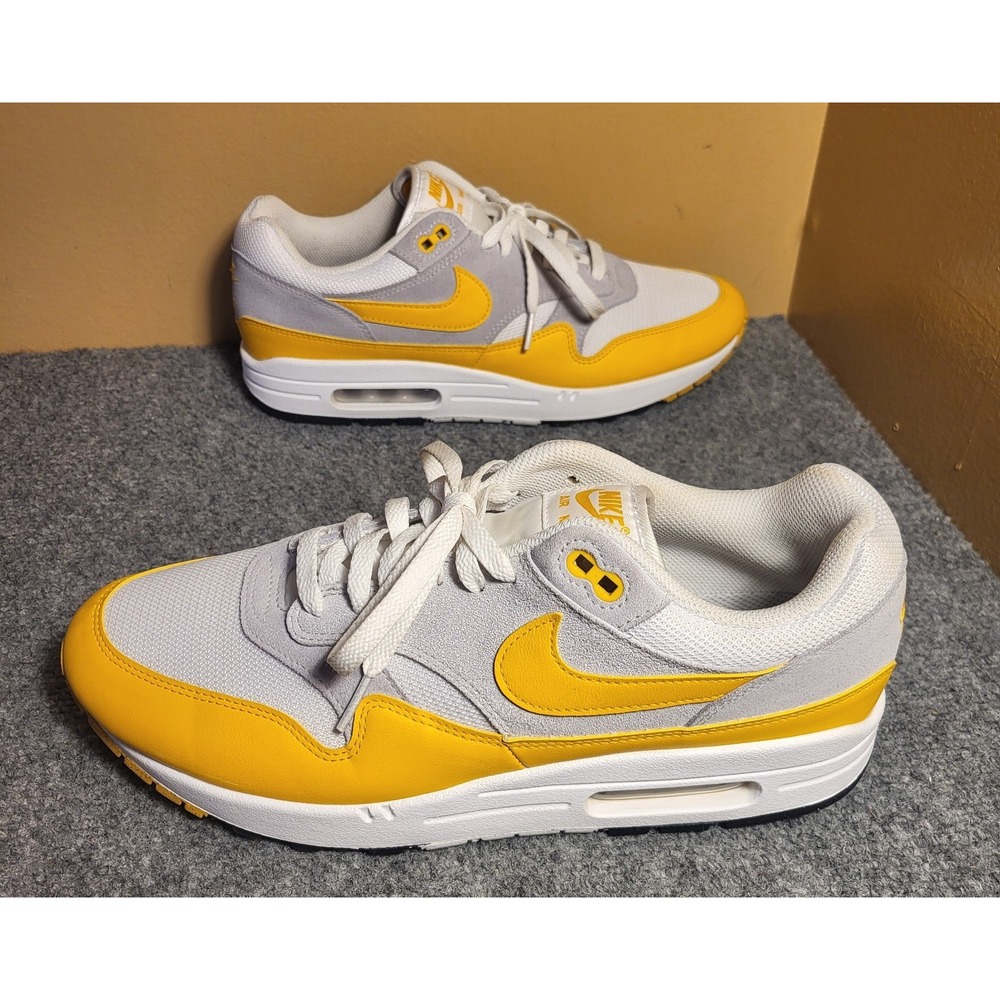 Nike Men Air Max 1 Essential "University Gold" Shoes (FZ5808-100) Men's Size 11